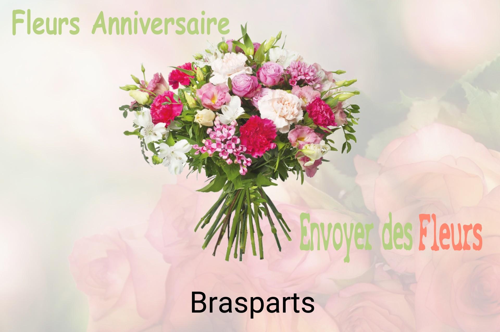 Bouquet de fleurs d’anniversaire livré à Brasparts