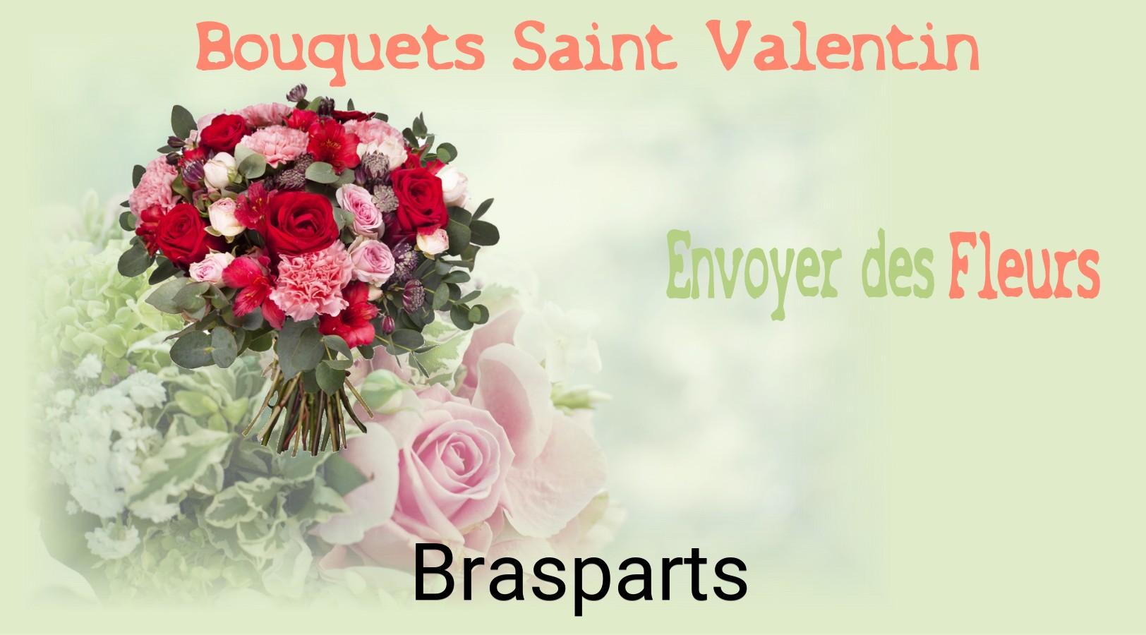 Roses de Saint-Valentin livrées à Brasparts